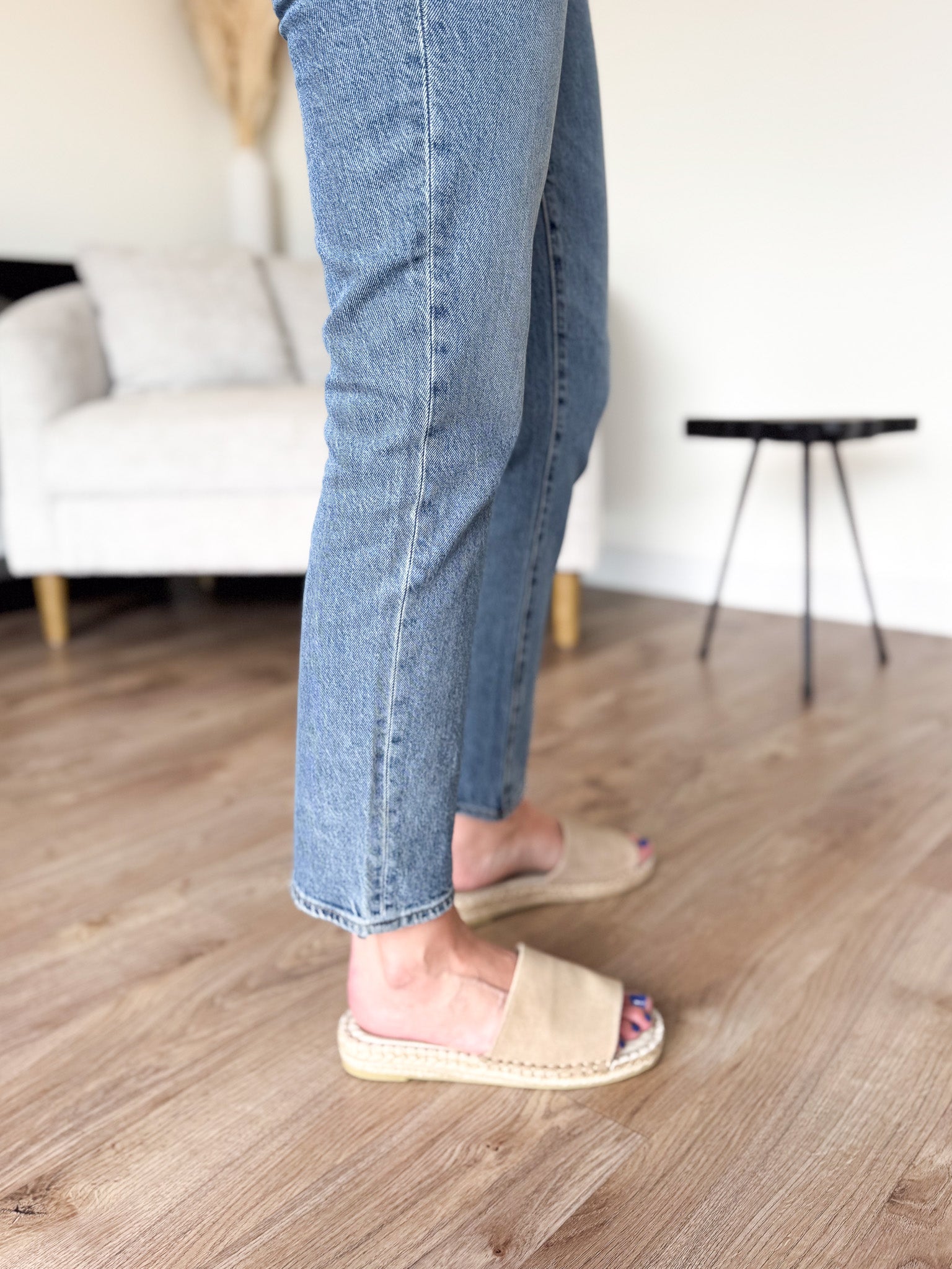 Tate High Rise Slim Ankle Jeans