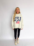 Sailor USA/America Reversible Mock Neck Sweatshirt