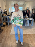 Kinsley Campsite Oversized Crewneck Sweatshirt