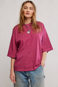 Perfect Oversized Tee in Glass Roses