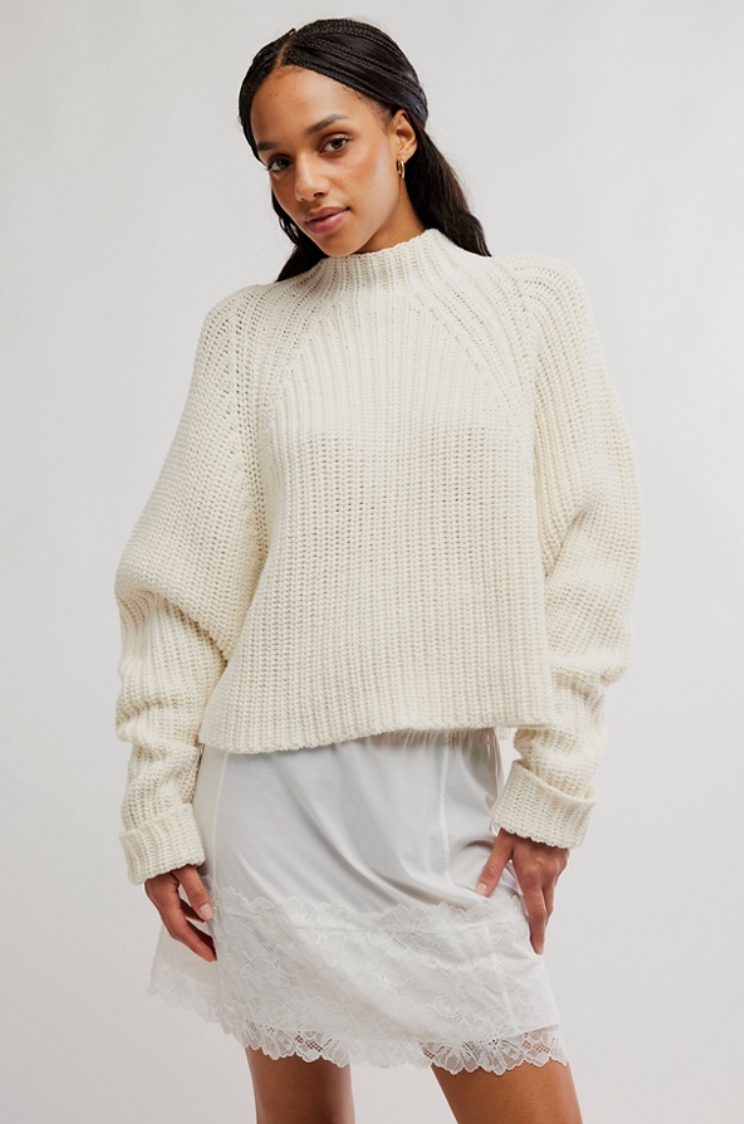 Low Tide Pullover in Marshmallow