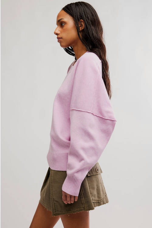 Alma Pullover in Fragrant Lilac