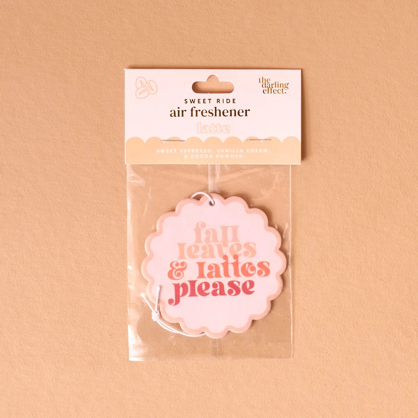 Sweet Ride Car Freshener - Leaves + Lattes
