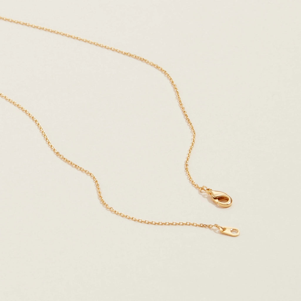 Valentina Teddy Bear Necklace in Gold