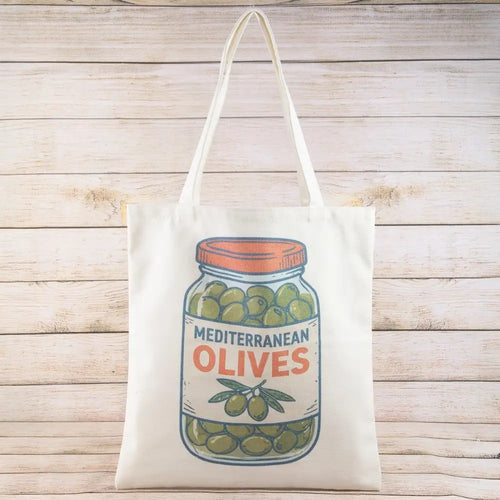 Blythe Tote Bag in Olives