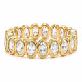 Sahira Oval Bezel Eternity Ring