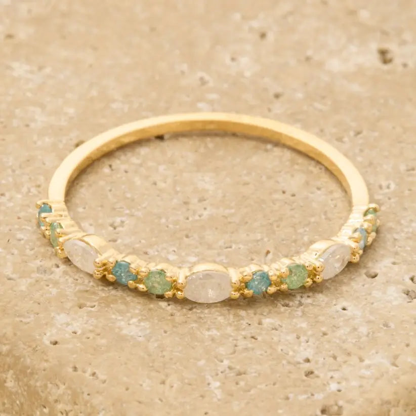 Anouk Assorted Stone Ring in Gold