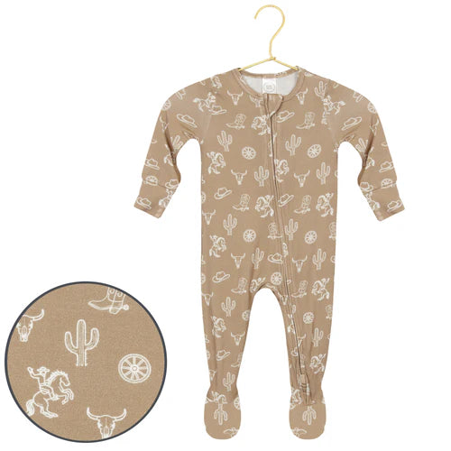 Wyatt Zipper Footie