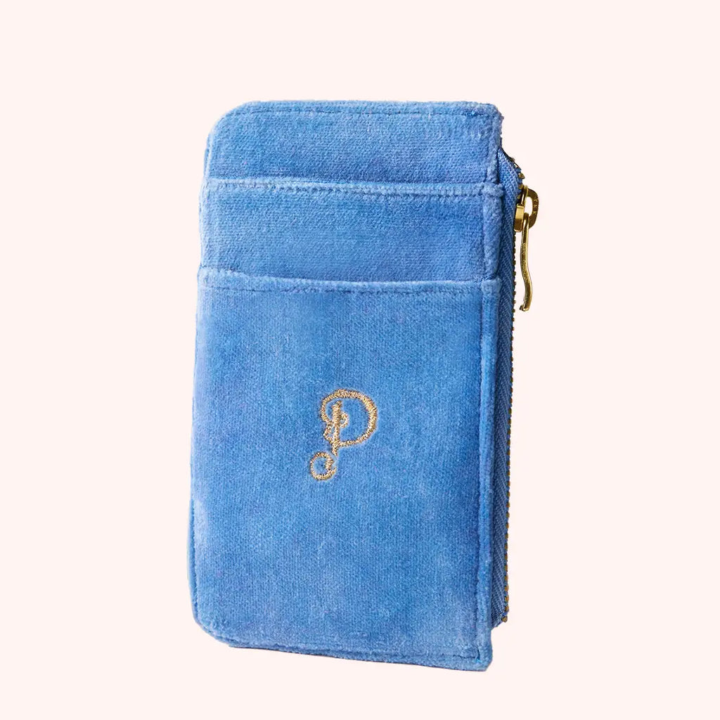 Velvet Card Holder - Seafaring Crab