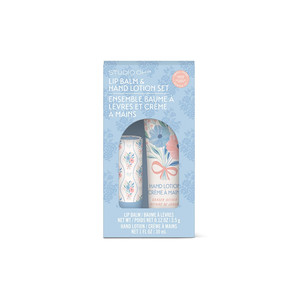 Lip Balm + Lotion Set - Garden Affair
