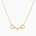 Sadie Double Horsebit Necklace
