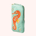 Velvet Glasses Pouch - Sparkling Seahorse