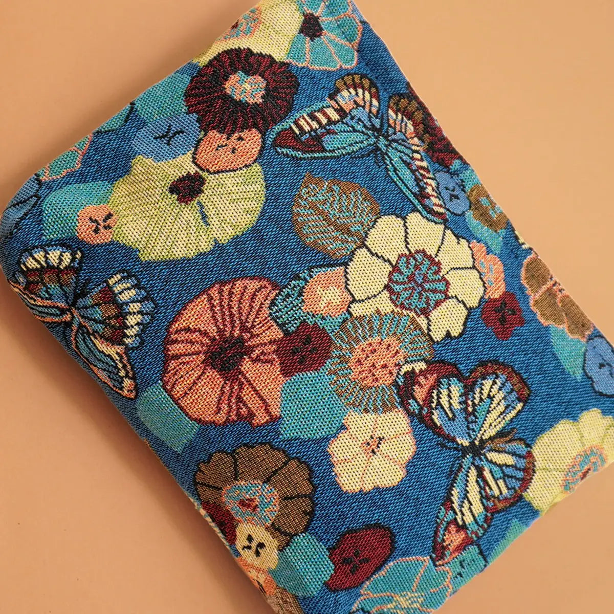 Brielle Butterfly Pouch in Blue