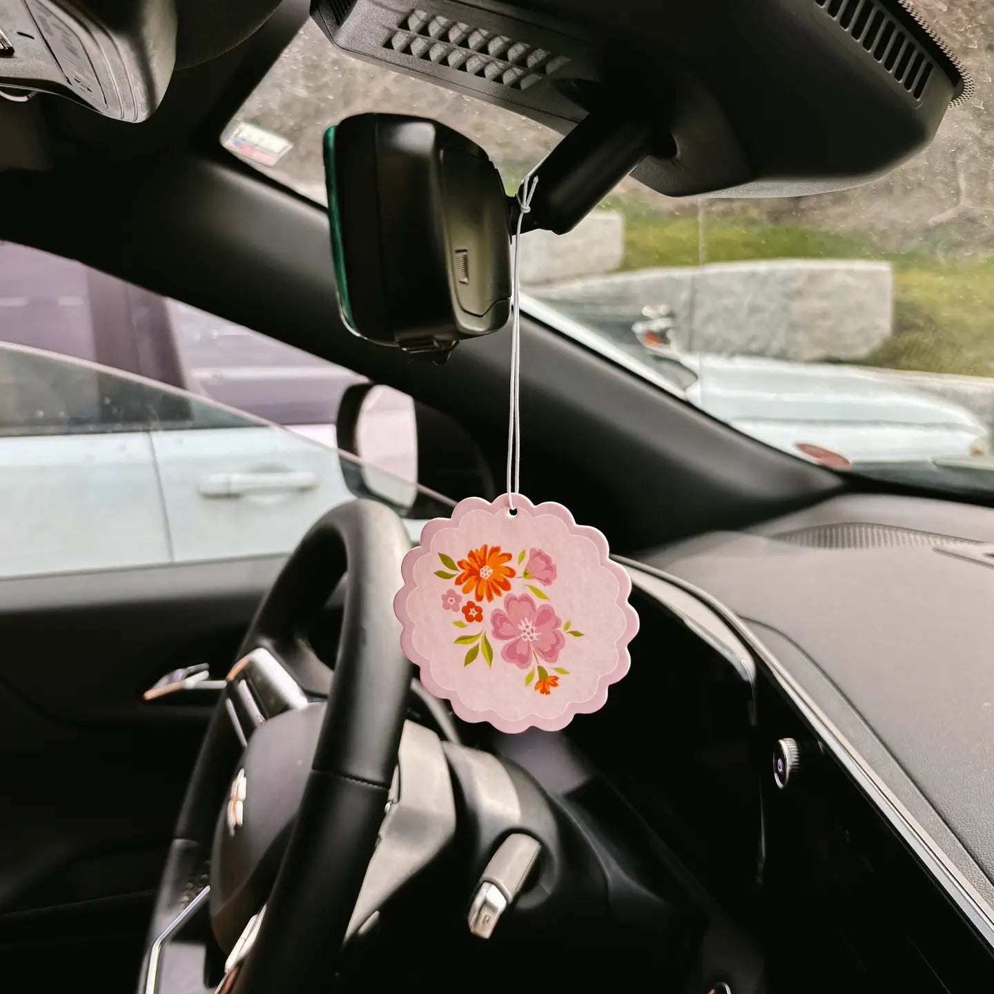 Sweet Ride Car Freshener - Dainty Floral Pink