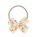 Chiffon Bow Headband - Floral